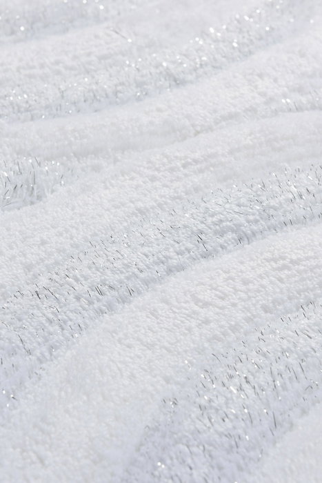 Mijölnir Wave - White Juego de Alfombras de Baño Acrílicas